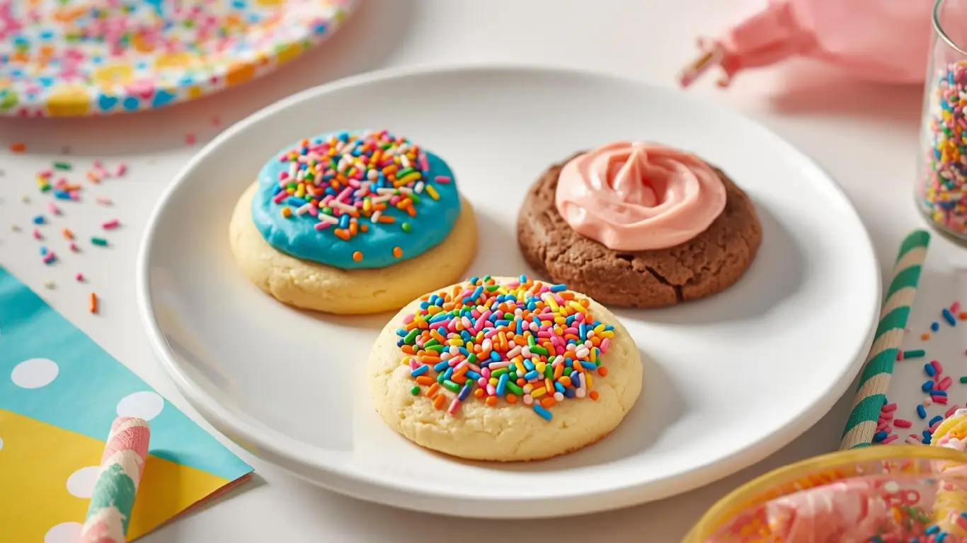 3 Easy Birthday Cookies for Last-Minute Parties
