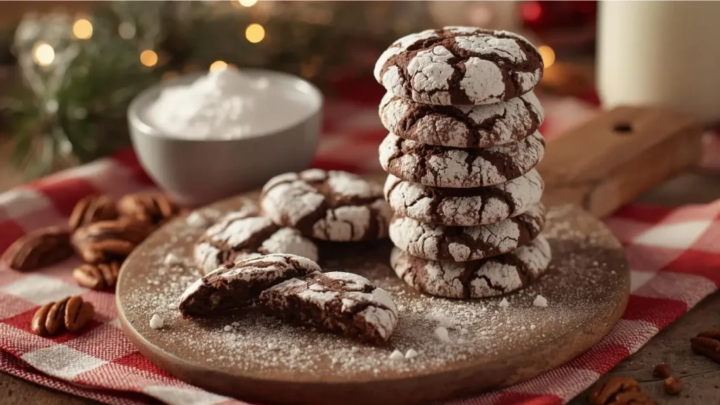 Chocolate Crinkle Cookies: The Best 6-Ingredient Recipe
