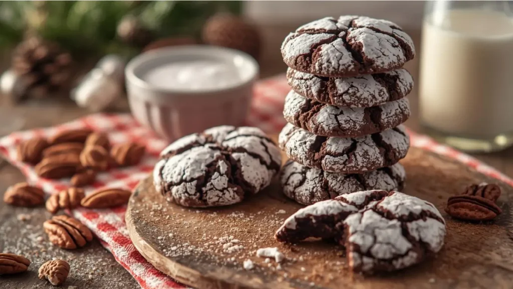 Chocolate Crinkle Cookies: The Best 6-Ingredient Recipe