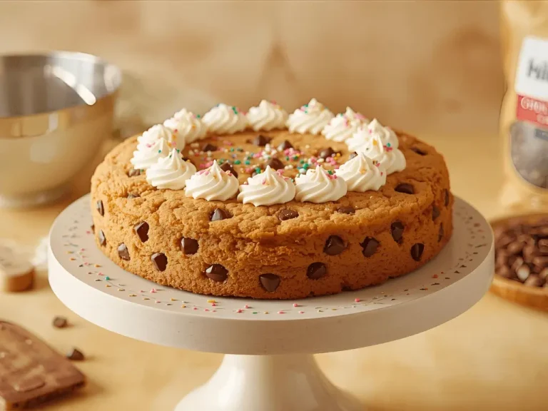 Cookie Cake: 5 Easy Steps To A Giant Dessert
