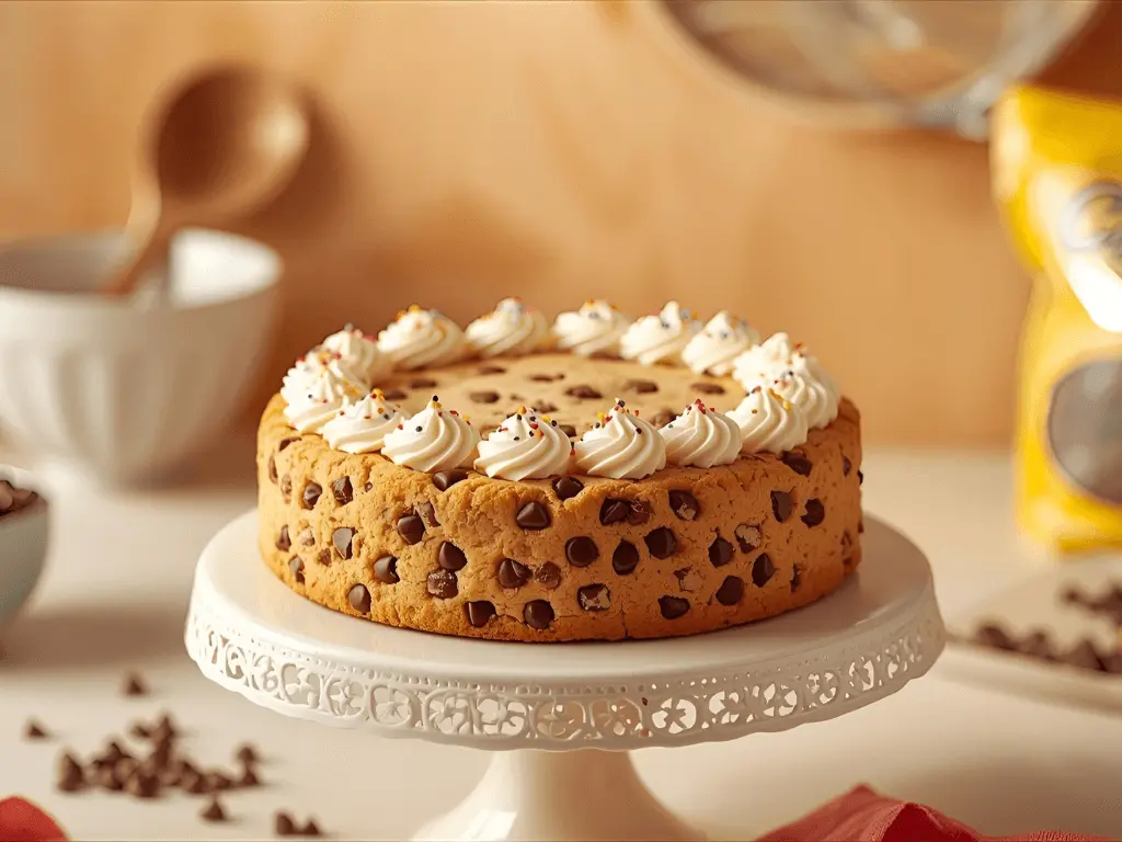 Cookie Cake: 5 Easy Steps To A Giant Dessert