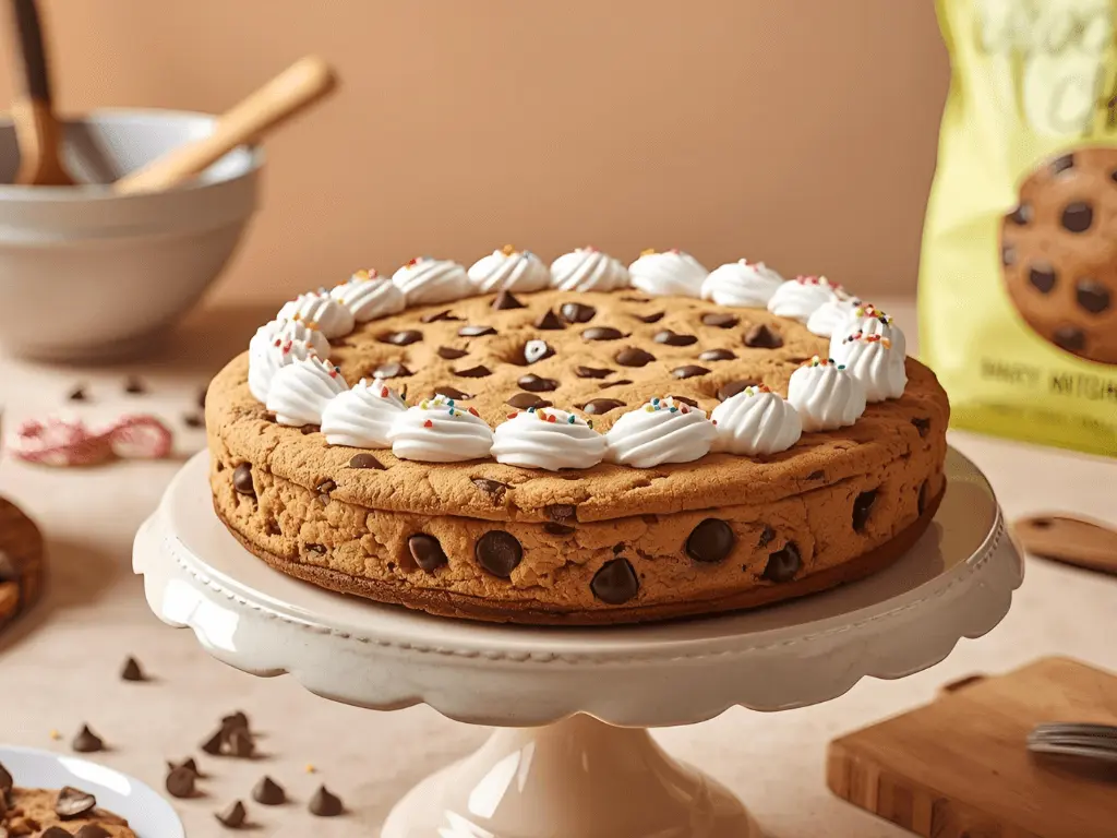 Cookie Cake: 5 Easy Steps To A Giant Dessert