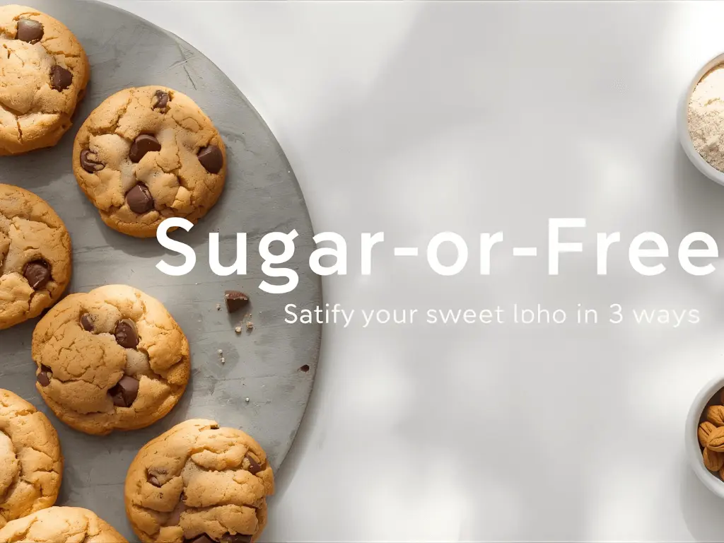 Sugar Free Cookies Satisfy Your Sweet Tooth in 3 Ways