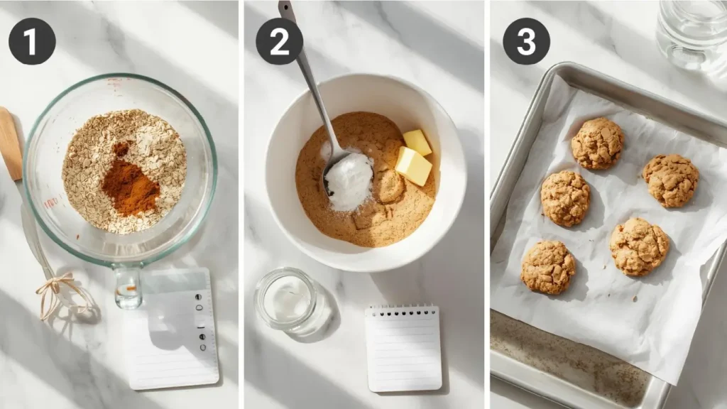 Oatmeal Cookies: 3 Simple Steps for Beginners