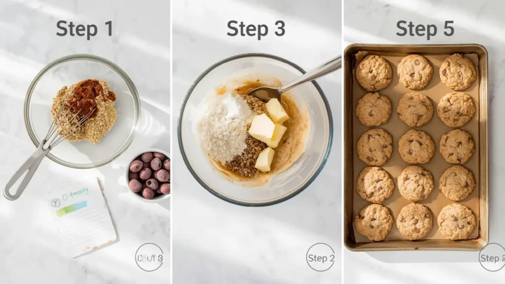 Oatmeal Cookies: 3 Simple Steps for Beginners