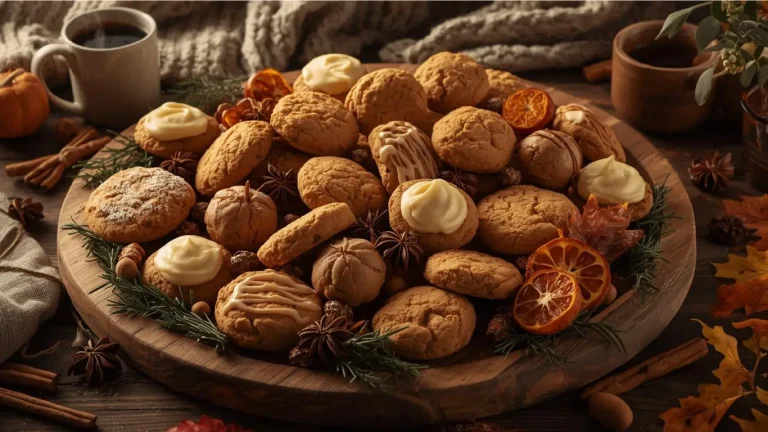 Fall Cookies: How to Make a Harvest Platter in 3 Steps