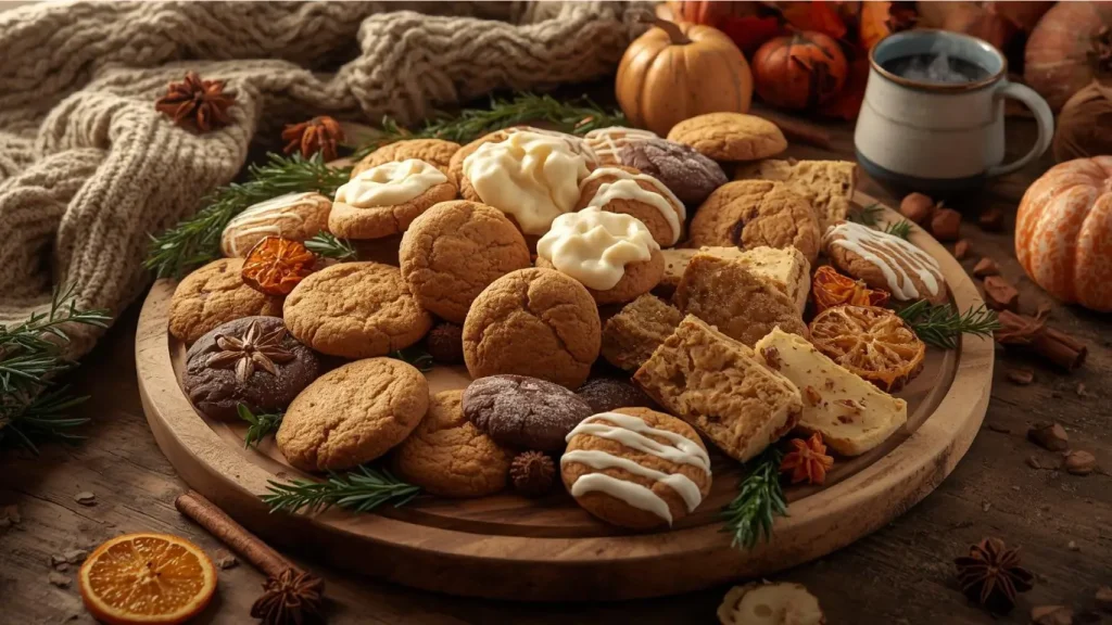 Fall Cookies: How to Make a Harvest Platter in 3 Steps