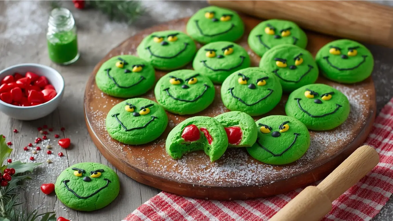 Grinch Cookies: How to Make Them in 4 Simple Steps