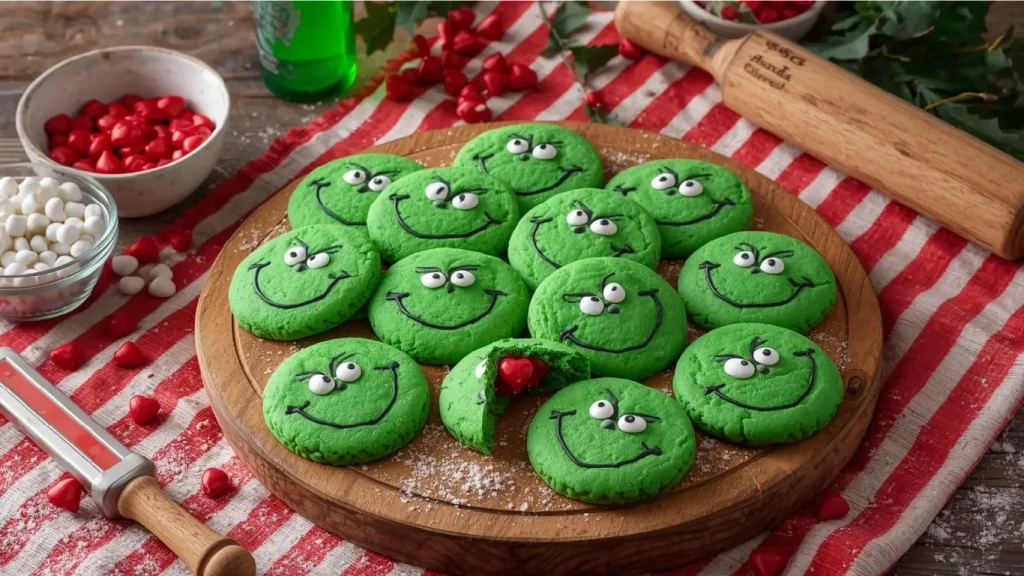 Grinch Cookies: How to Make Them in 4 Simple Steps