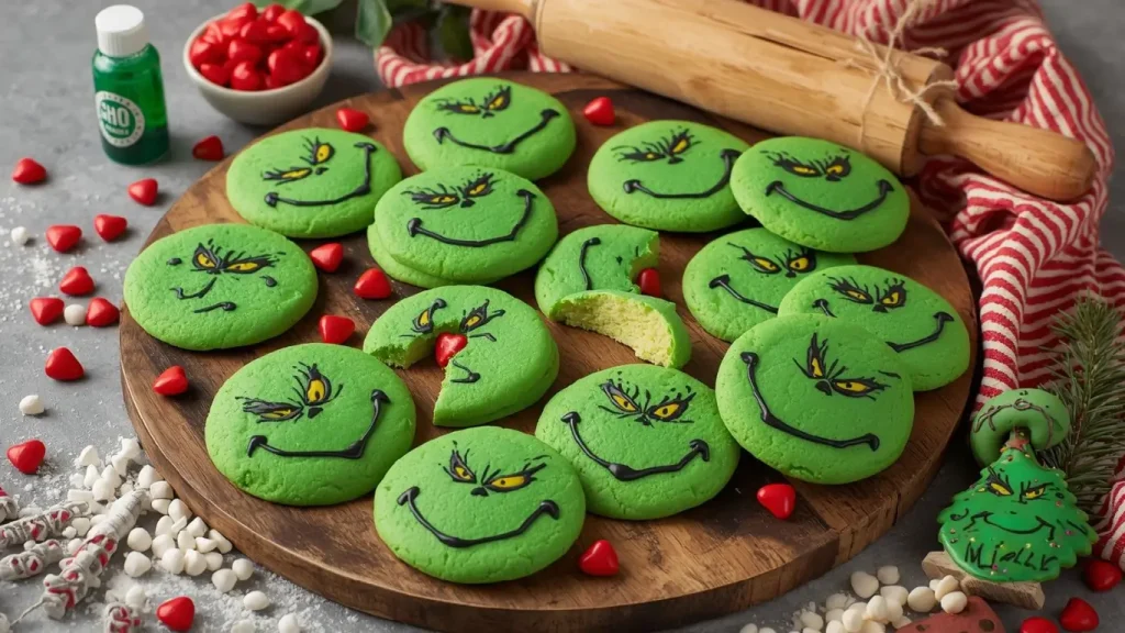 Grinch Cookies: How to Make Them in 4 Simple Steps