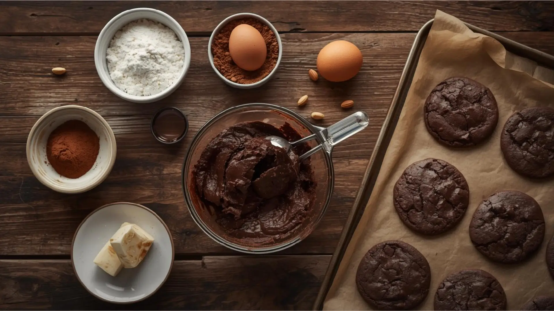 How 5-Ingredient Chocolate Cookies Are Made