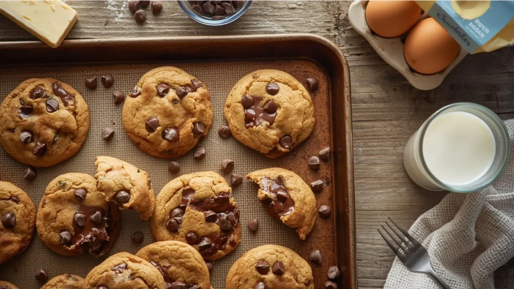 Easy Chocolate Chip Cookies: The Only 6-Step Recipe