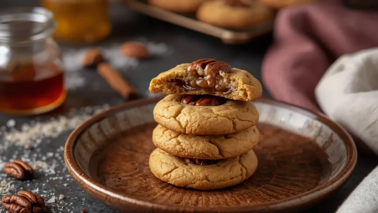 Pecan Pie Cookies: 3 Simple Steps For Gooey Centers