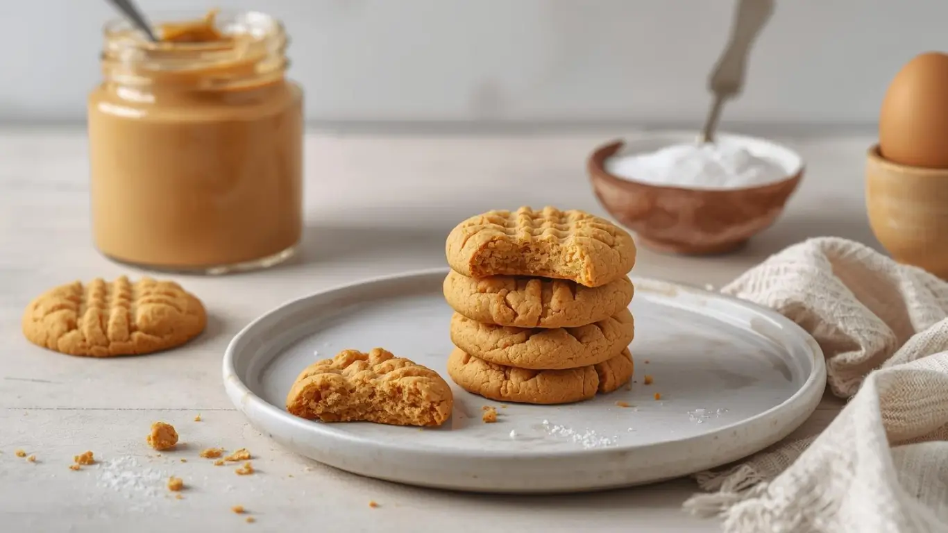 Peanut Butter Cookies 3 Ingredient: The Easy 20-Minute Recipe
