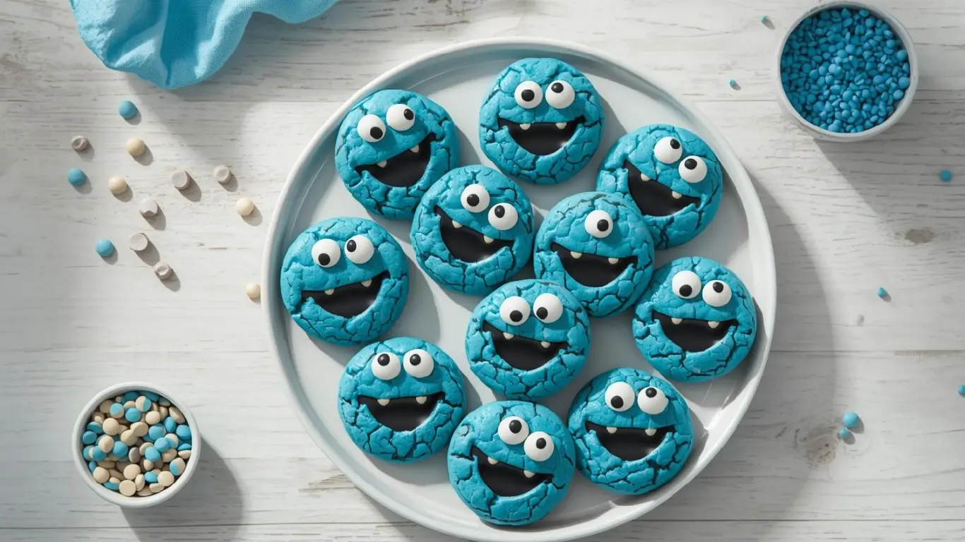 Cookie Monster Cookies: How To Bake A Dozen In 30 Minutes
