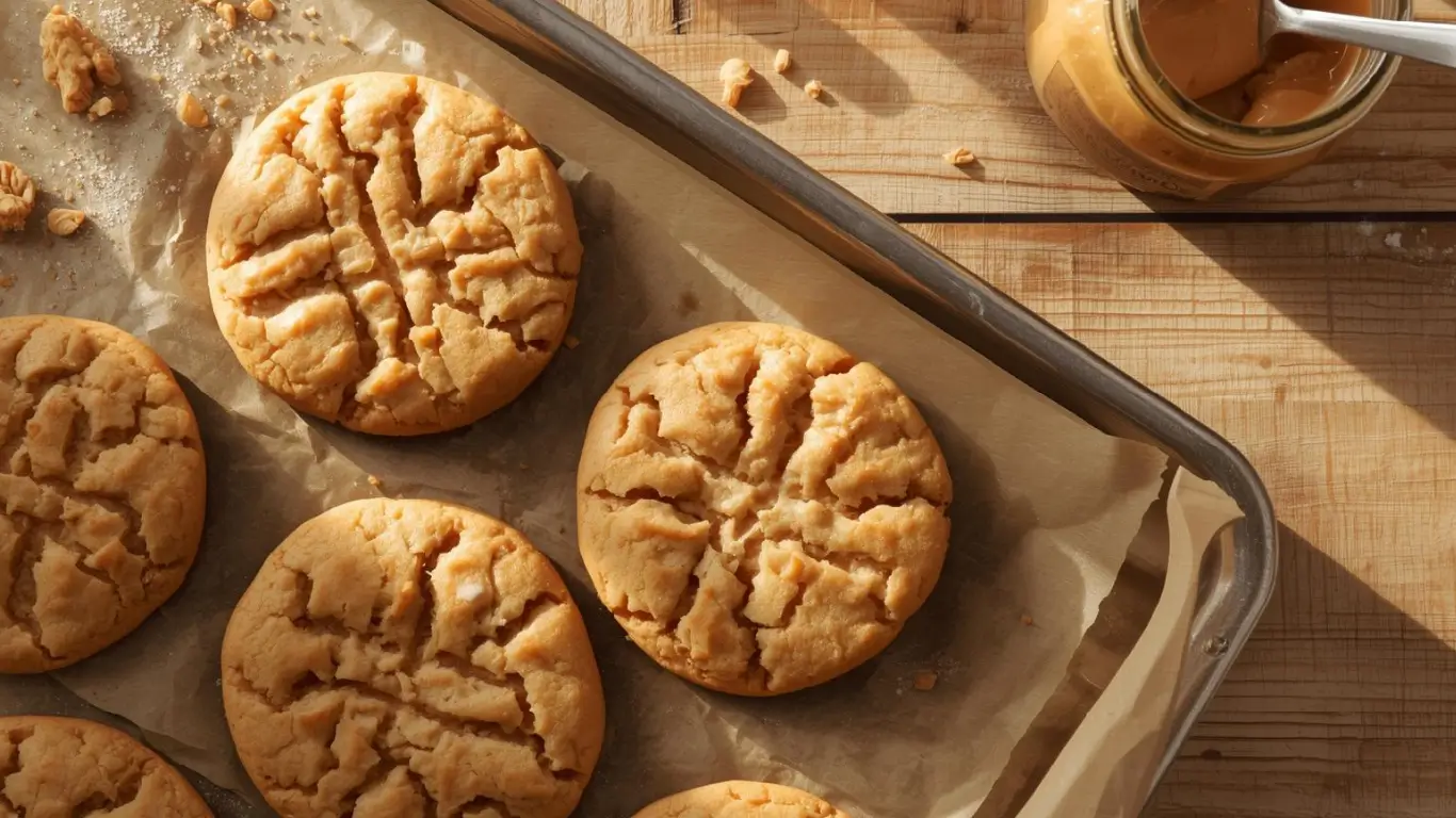 Easy Peanut Butter Cookies: 4 Steps To No-Chill, Chewy Bliss