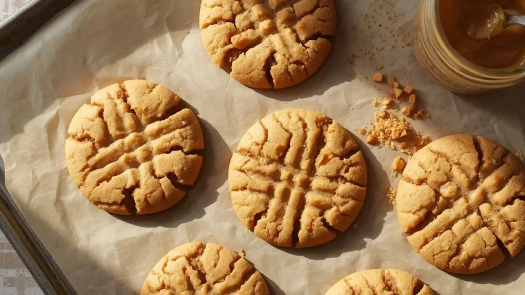 Easy Peanut Butter Cookies: 4 Steps To No-Chill, Chewy Bliss