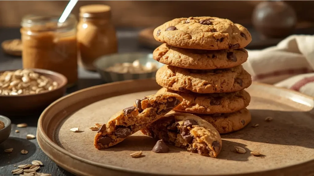 Peanut Butter Oatmeal Cookies: 6 Simple Baking Steps