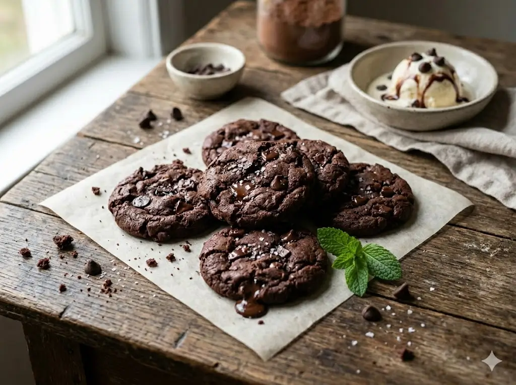 Easy Double Chocolate Cookies: 5 Simple Steps