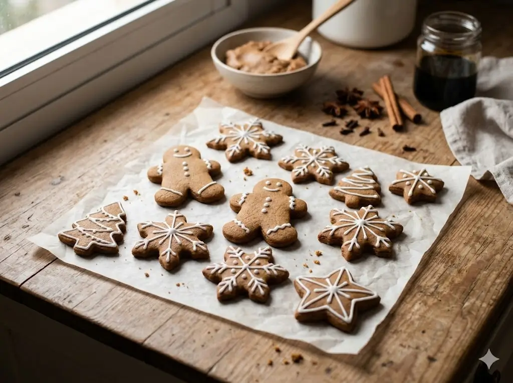 How to Make Gingerbread Cookies Recipe in 5 Steps