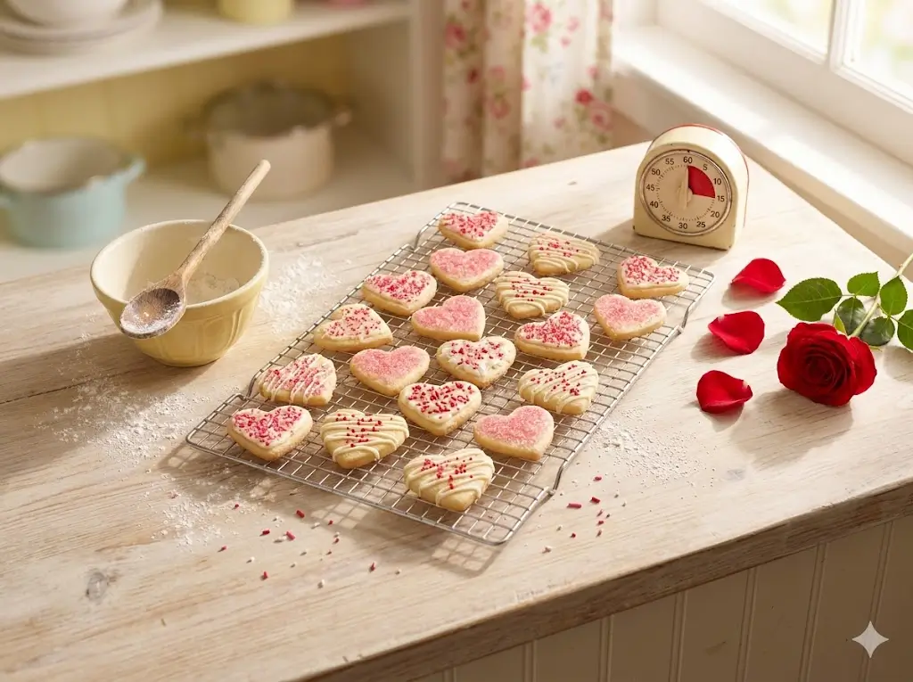 How to Make Valentines Day Cookies in 15 Minutes