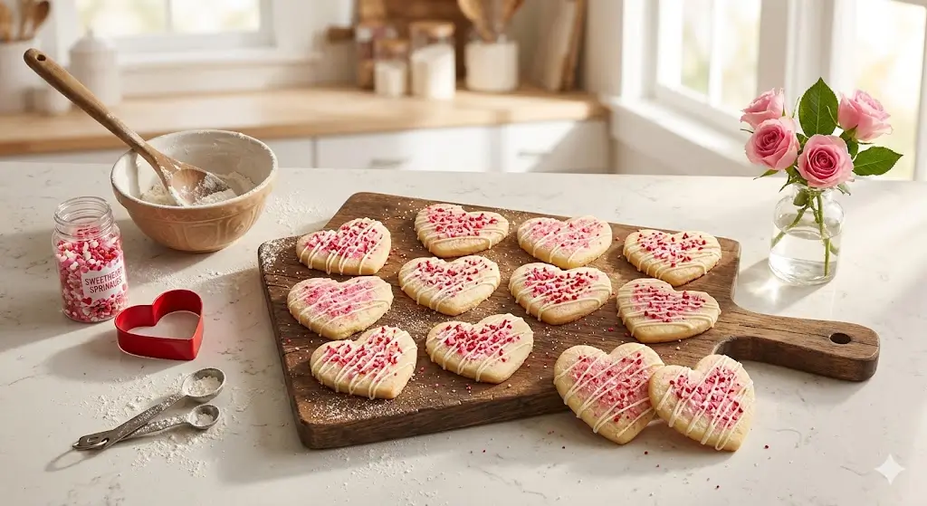 How to Make Valentines Day Cookies in 15 Minutes
