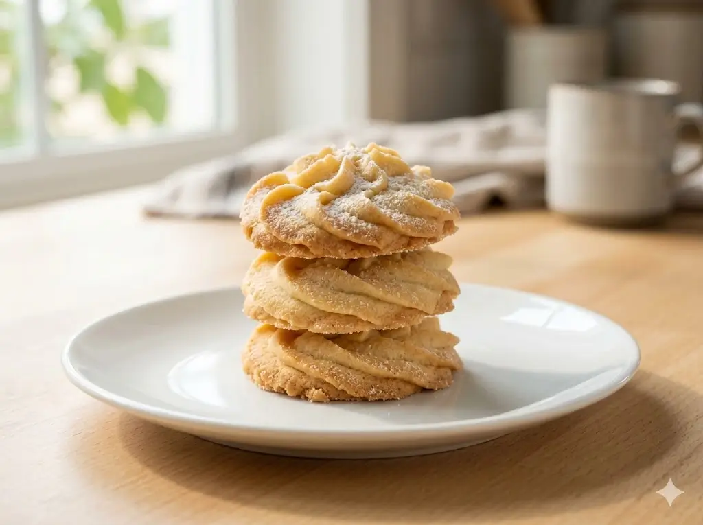 Whipped Shortbread Cookies: How to Bake