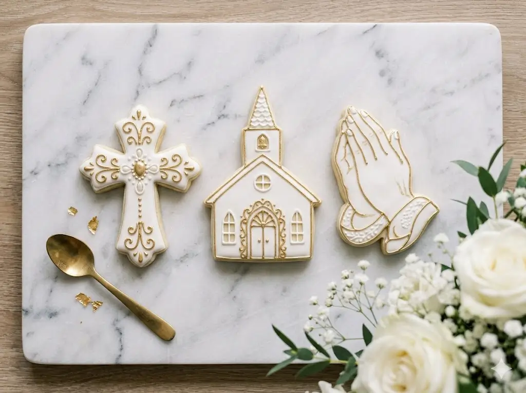 Baptism Cookies: How to Make Them in 4 Steps