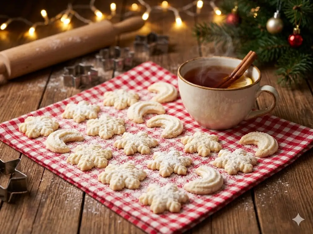 Whipped Shortbread Cookies: How to Bake