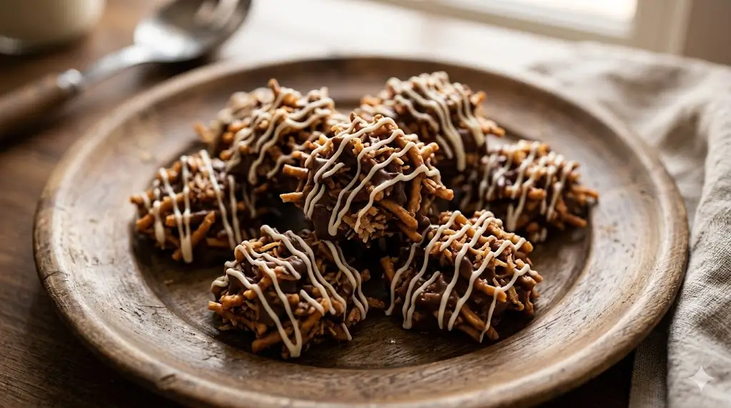 Haystack Cookies: 5 Minute Recipe