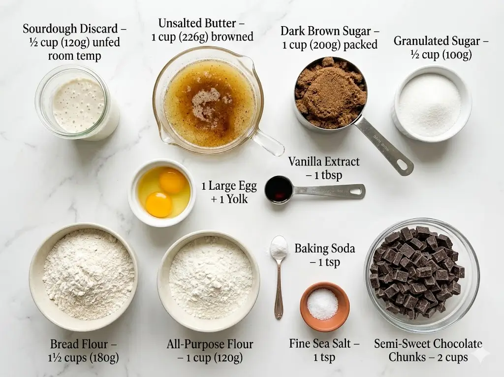 sourdough discard chocolate chip cookies 7 best tips for baking